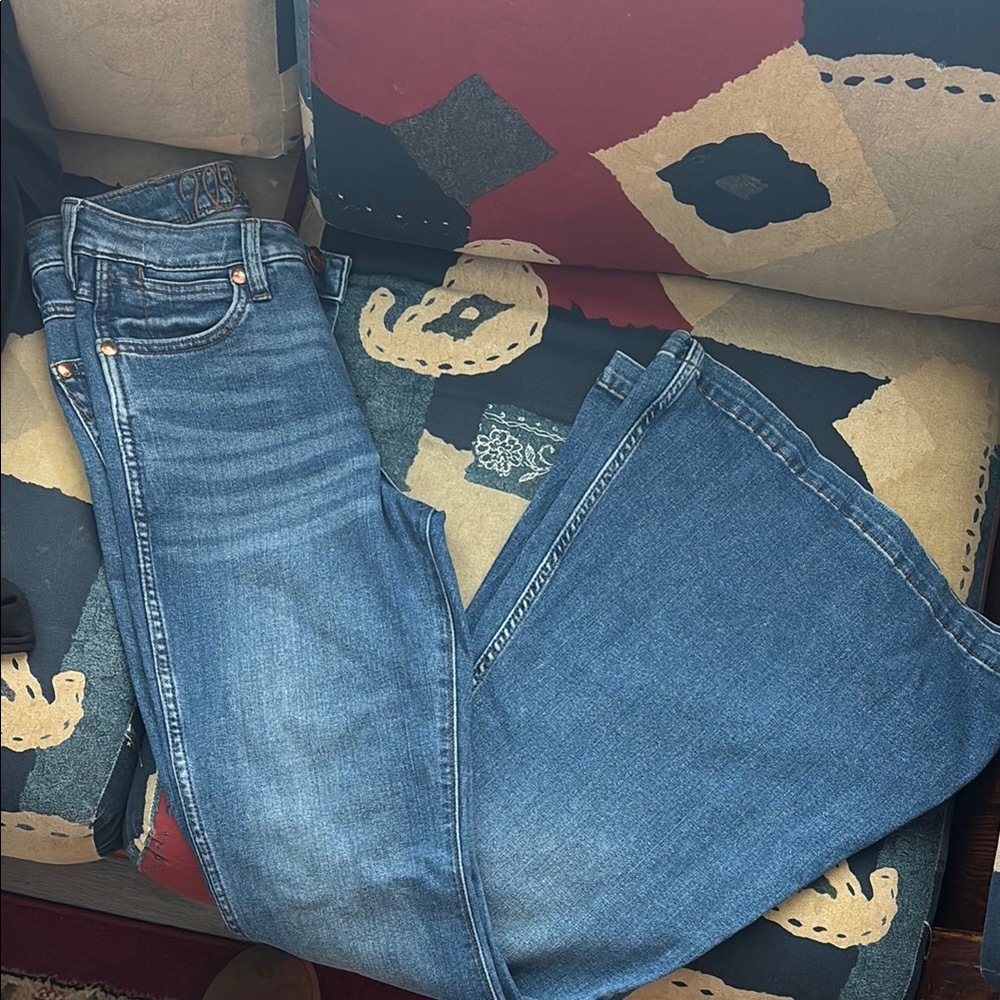 Wrangler Women's Flare & Wide Leg Jeans - Blue